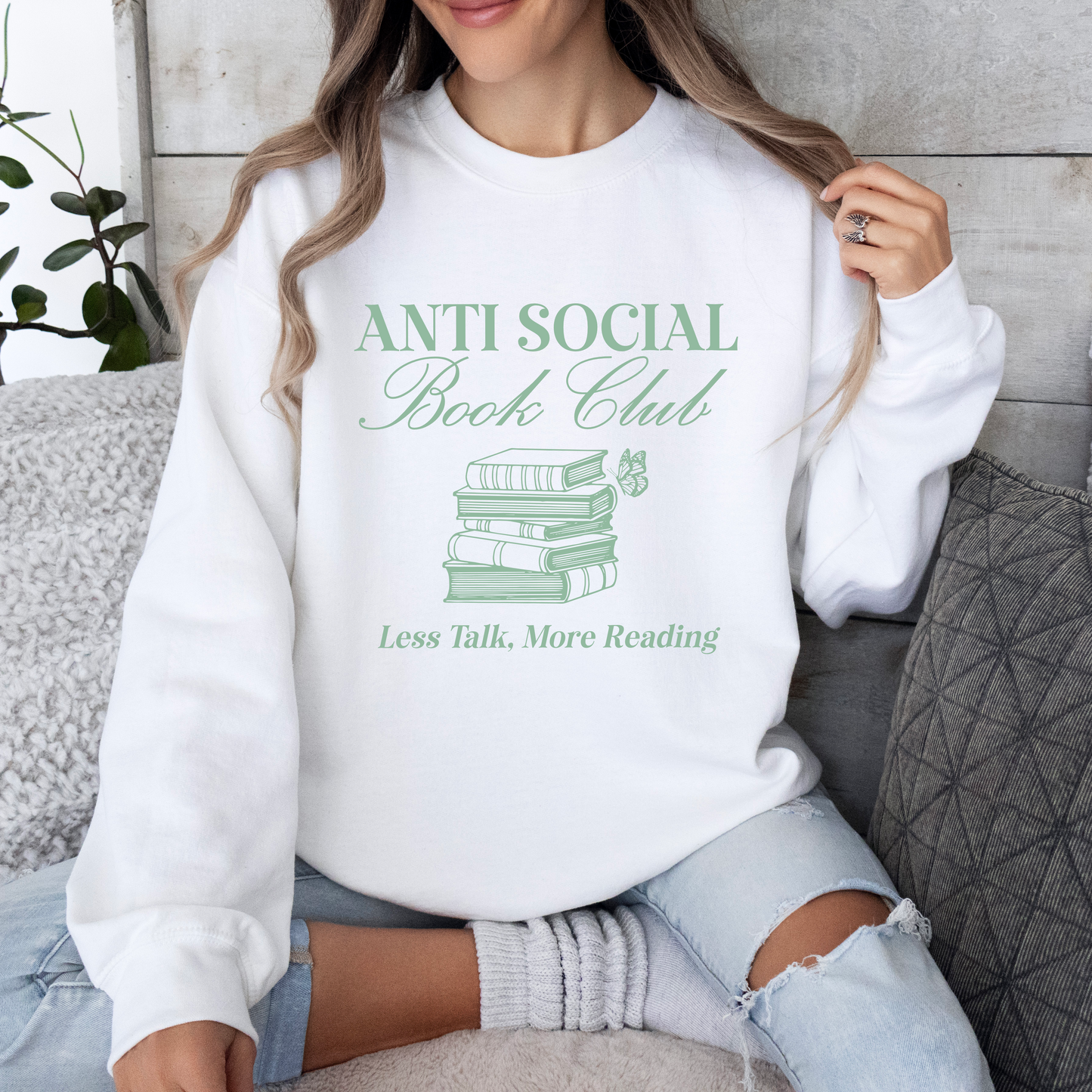Sweatshirt "Anti Social"