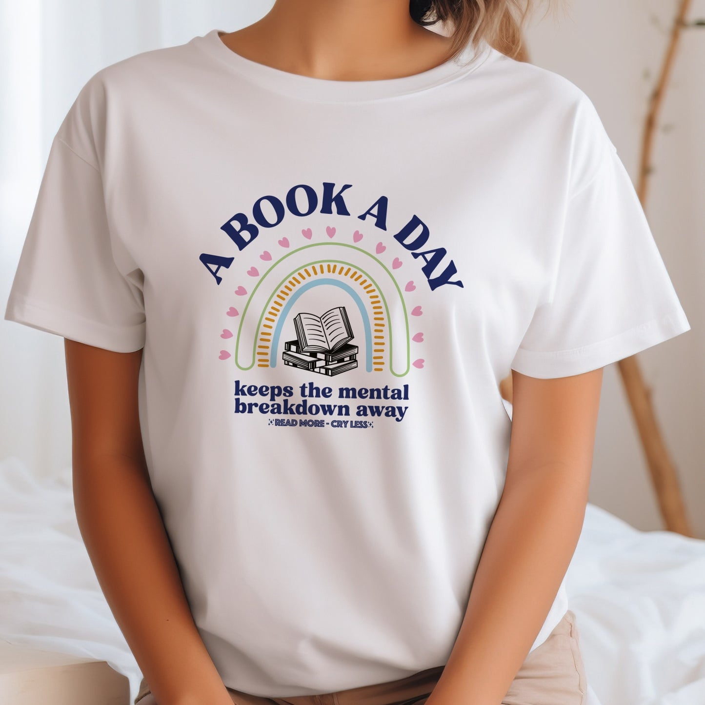 Shirt "A Book A Day"