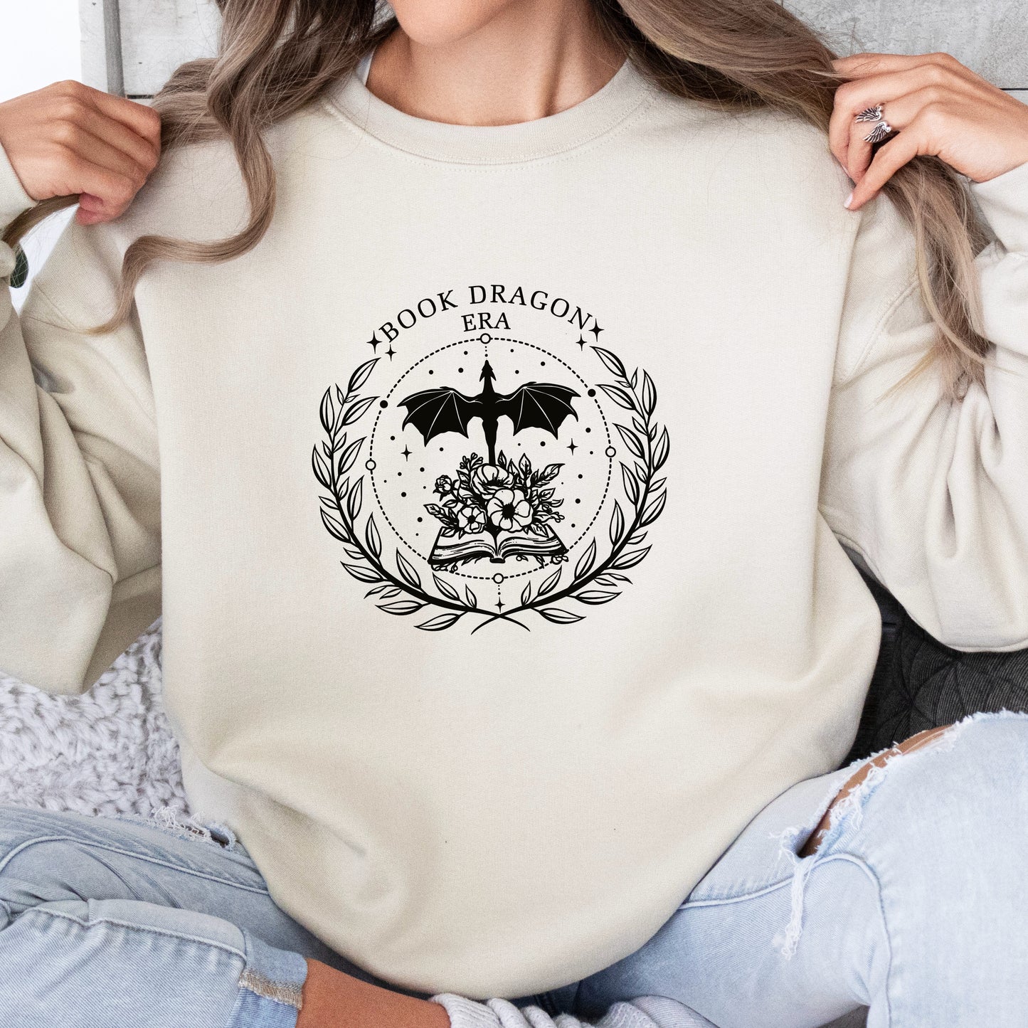 Sweatshirt "Book Dragon"