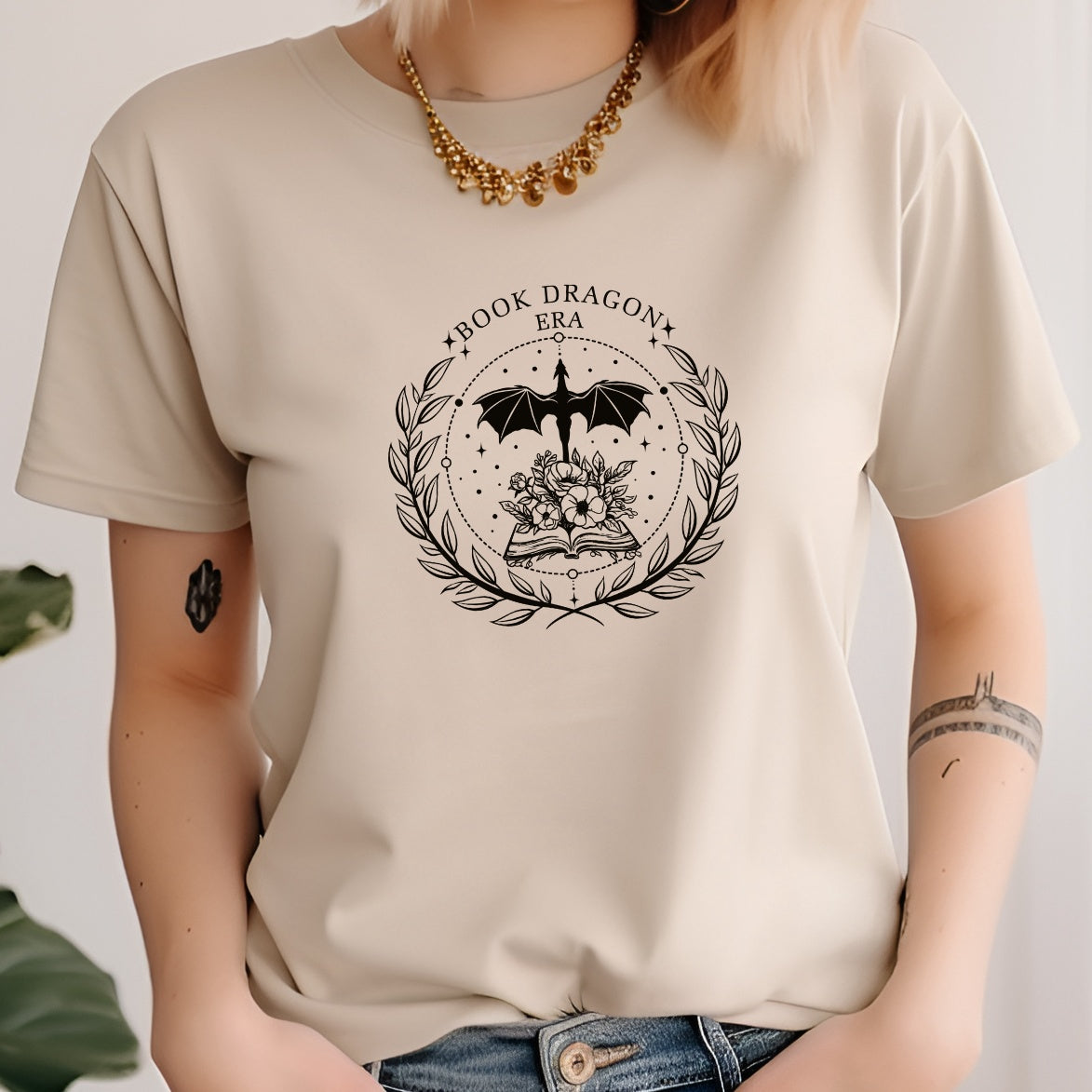Shirt "Book Dragon"