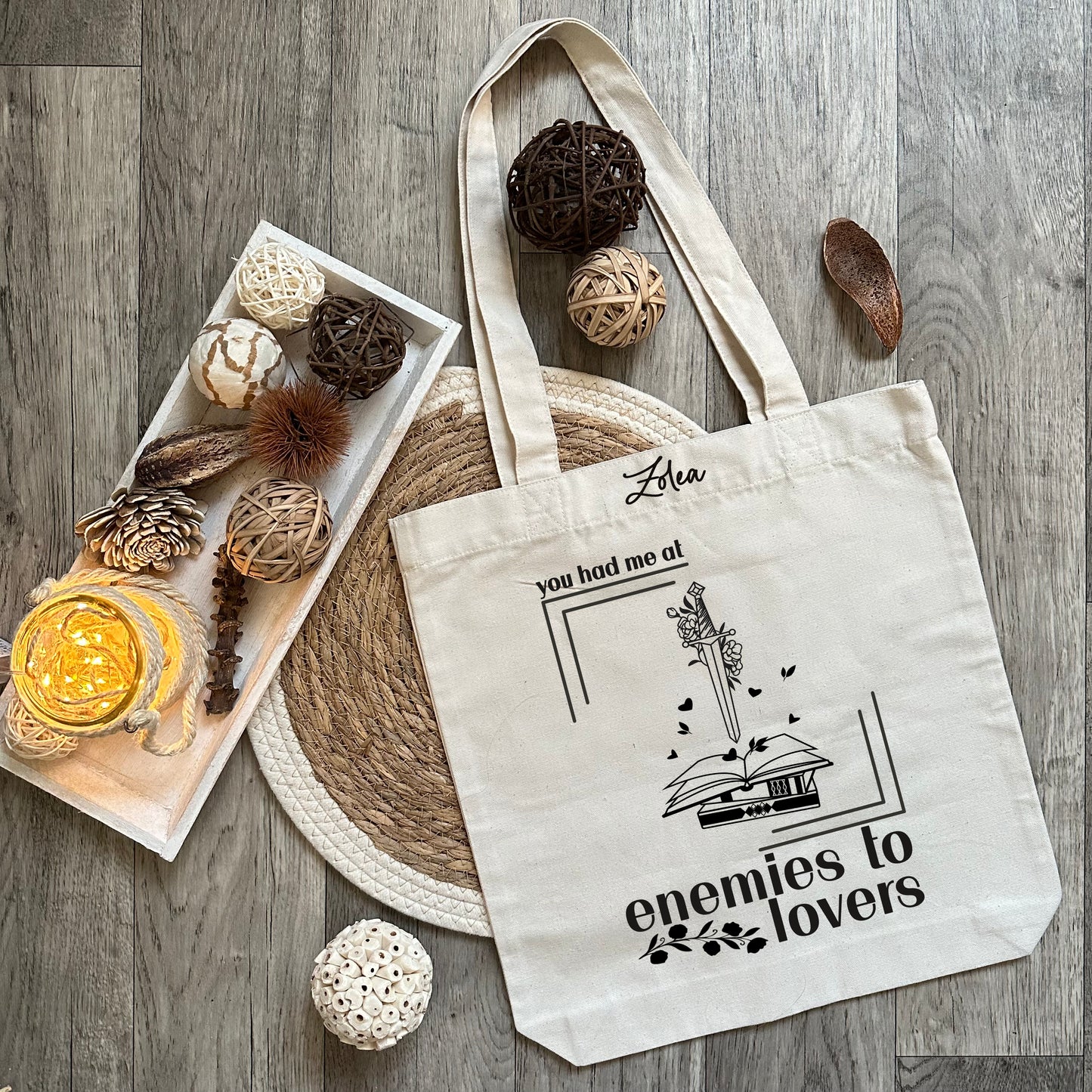 Tote Bag "Enemies To Lovers"