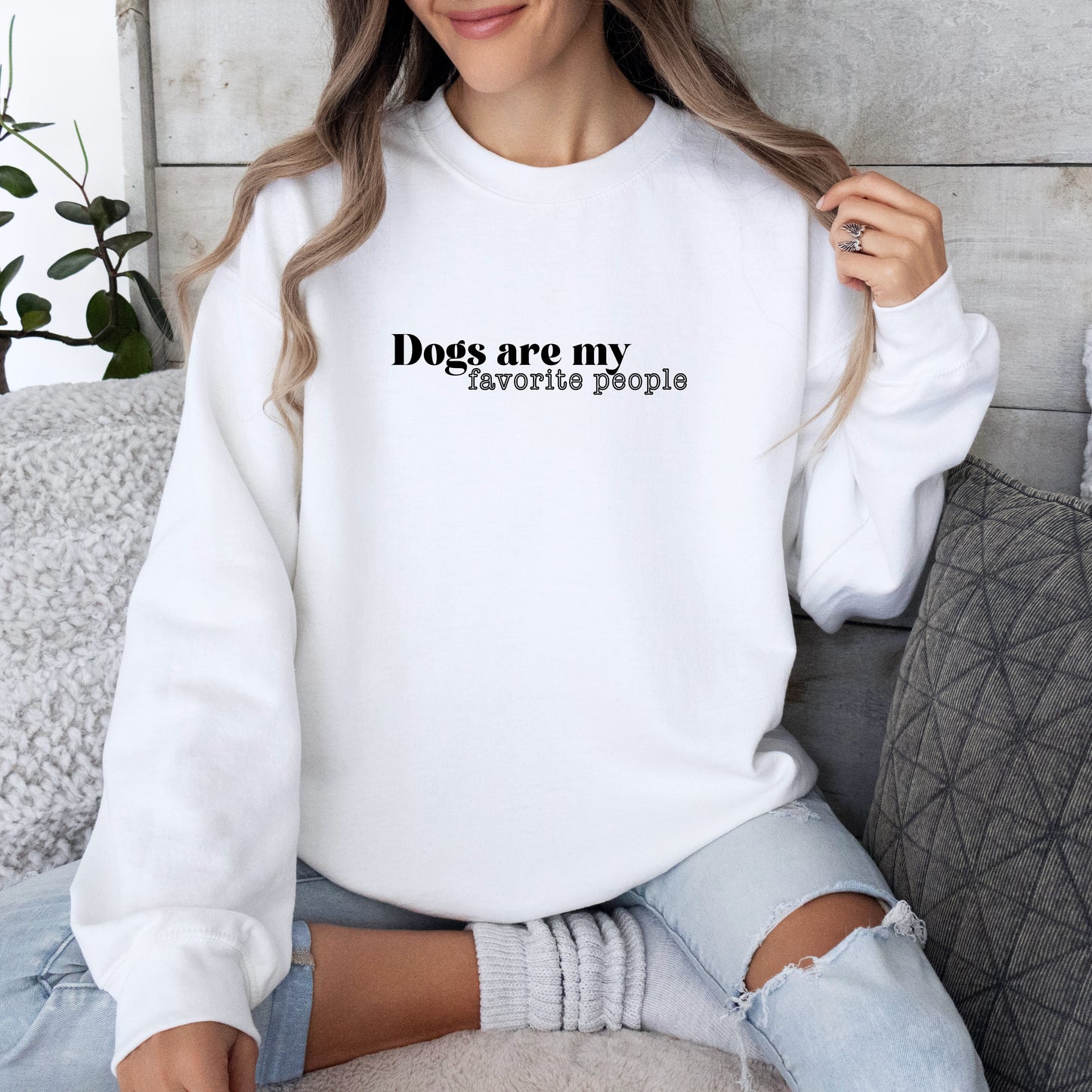 Sweatshirt "favorite people"