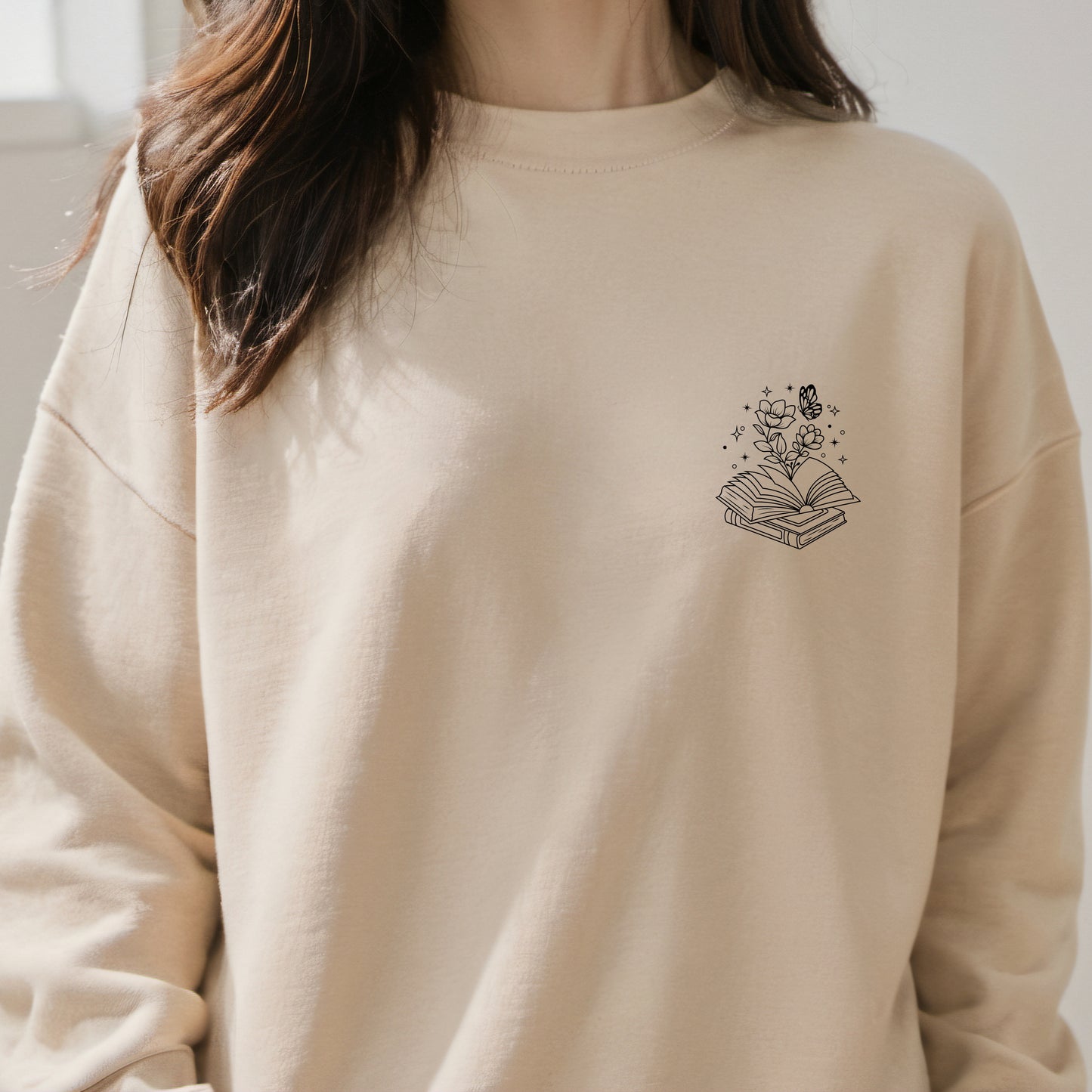 Sweatshirt "Fiction over reality"