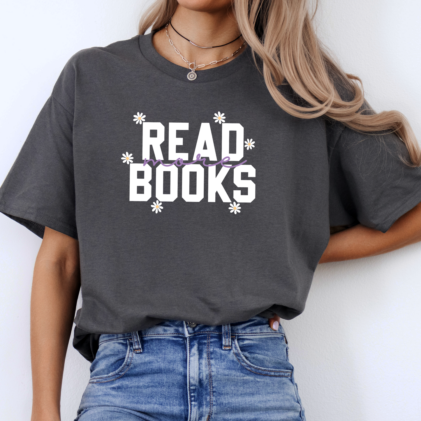 Shirt "Read more books"
