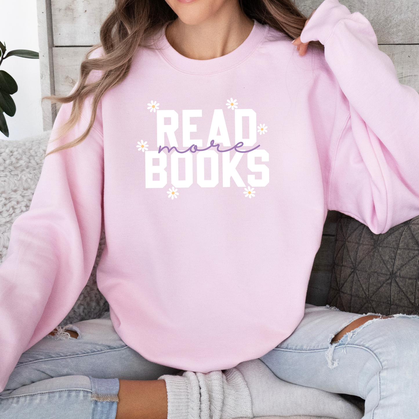 Sweatshirt "Read More Books"
