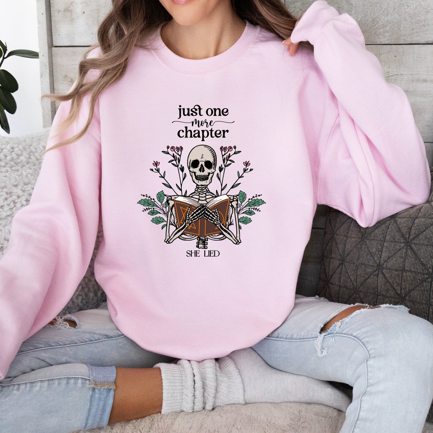 Sweatshirt "She Lied"