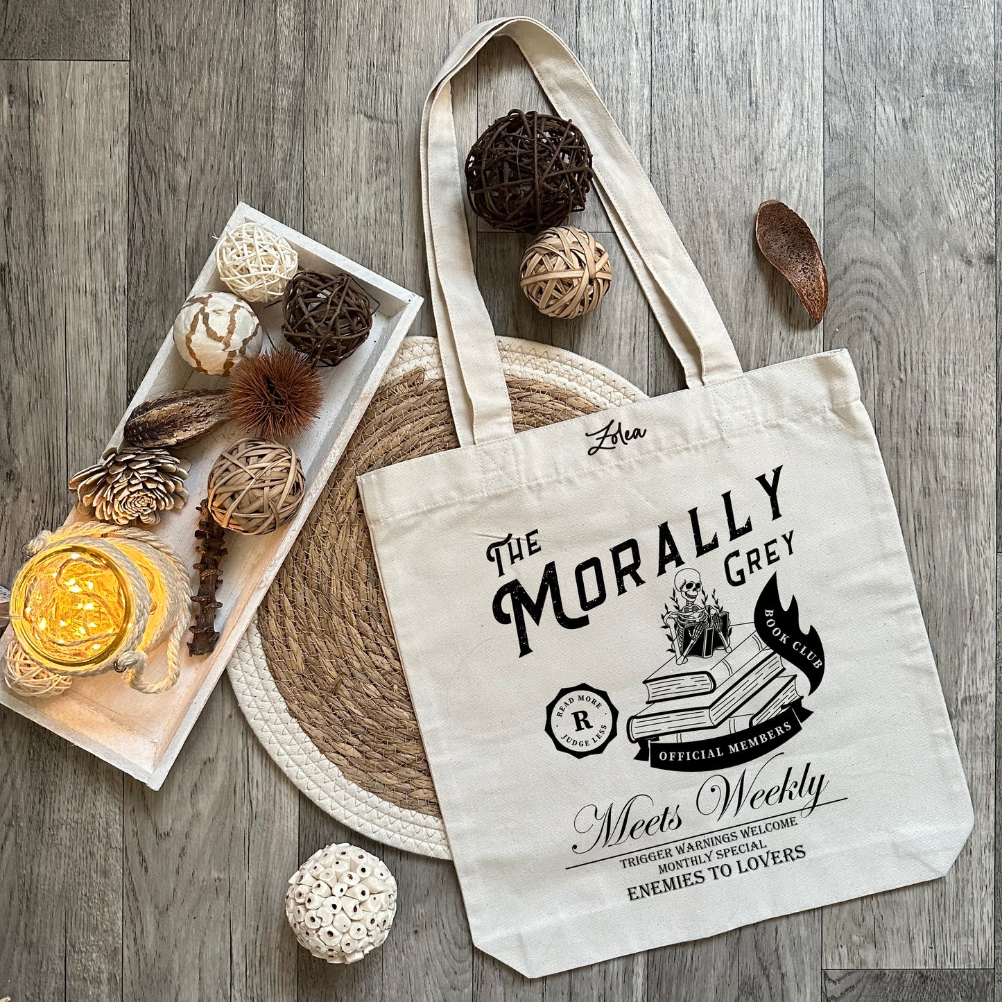 Tote Bag "Morally Grey"