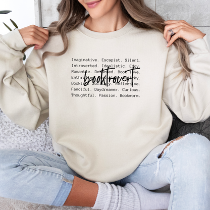Sweatshirt "Booktrovert"